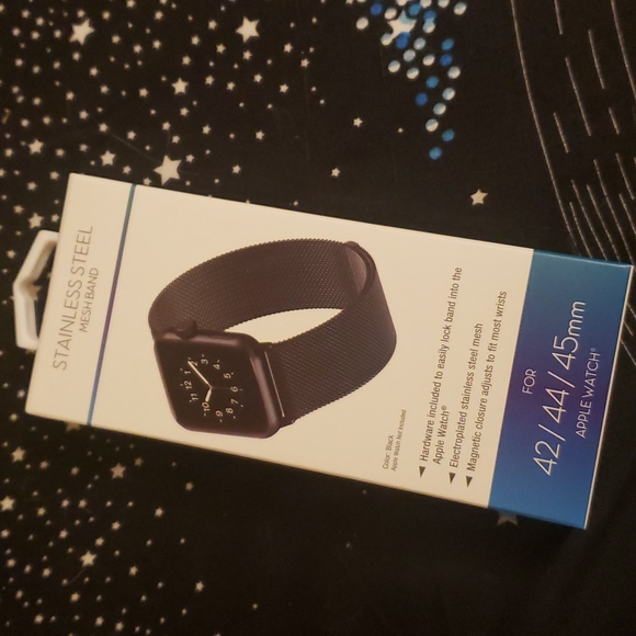 WITHit Stainless Steel Mesh Band For 42/44/45mm Apple Watch - Picture 5 of 8